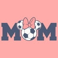 thumbnail image 2 of Juniors Minnie Mouse Soccer Mom Bow Logo Sweatshirt, 2 of 3