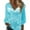 Green, variant on WTXUE T-Shirts Long Sleeve, V-Neck Shirts for Women Cotton Solid Loose Pockets T Shirt Blouses Tops Linen Shirts Solid | Casual for Women Mint Green XL