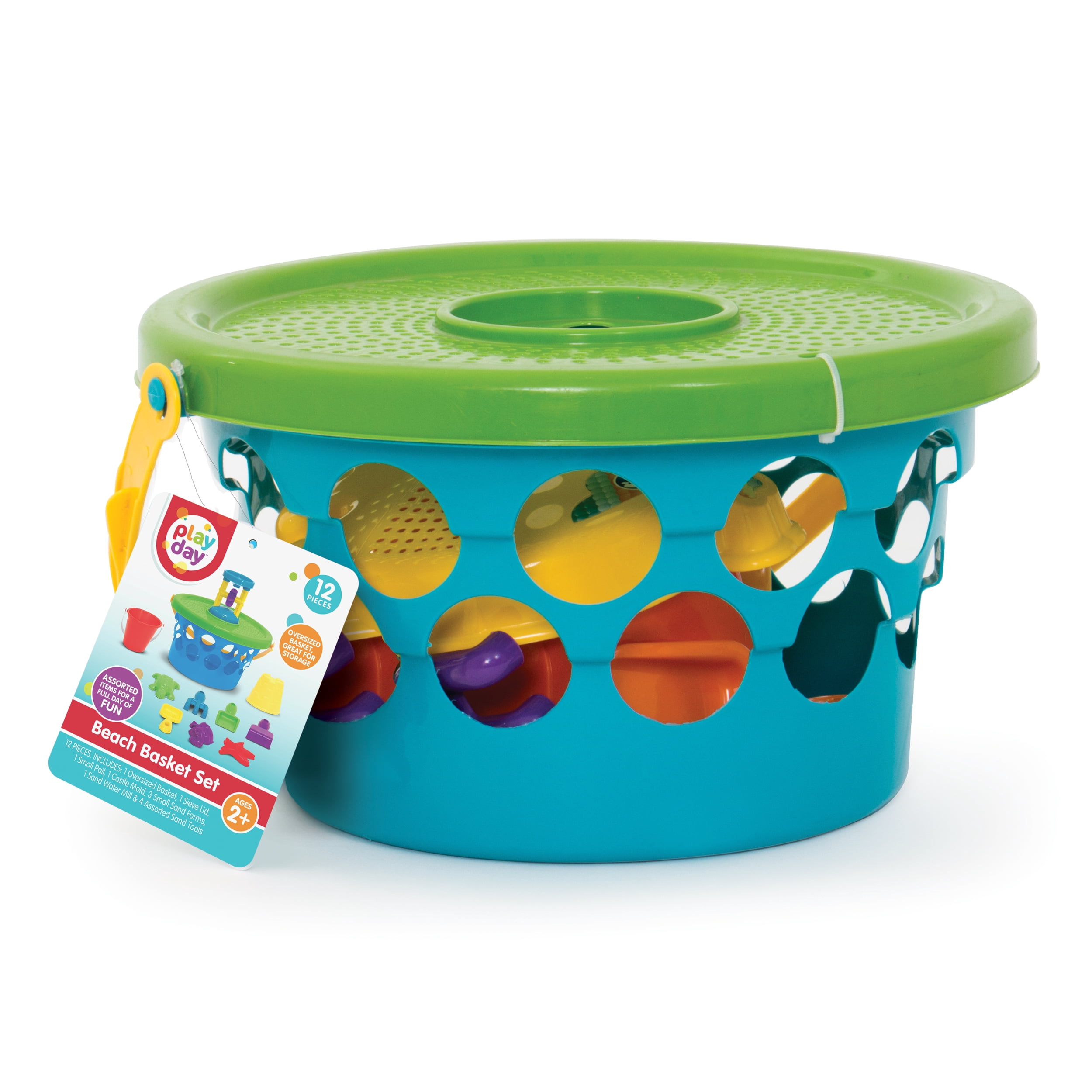 Playday 12 Piece Big Bucket Beach Set