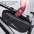 thumbnail image 3 of Visland Bicycle Top Tube Triangle Bag EVA Hard Shell Waterproof Lightweight MTB Road Mountain Bicycle Front Frame Storage Pouch Cycling Bike Accessories, 3 of 8
