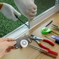 thumbnail image 5 of FUTUREORYY 1Set Metal Roller for Cabinet Doors Diy Maintenance Smooth Sliding 3.1X1.6X0.07In, 5 of 5