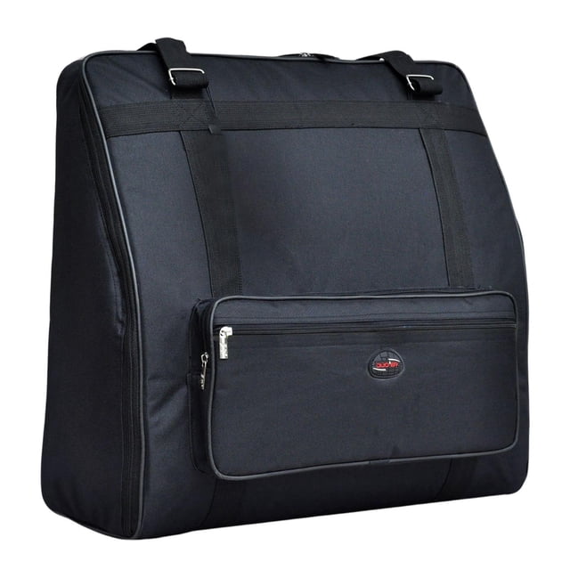 Toystoory Funda para acordeón de tela Oxford a prueba de golpes resistente al desgaste para 120 bajos negro Accesorios para instrumentos musicales