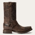 thumbnail image 2 of Men's Stetson Hertiage Harness Biker Leather Boots Handcrafted Brown, 2 of 7