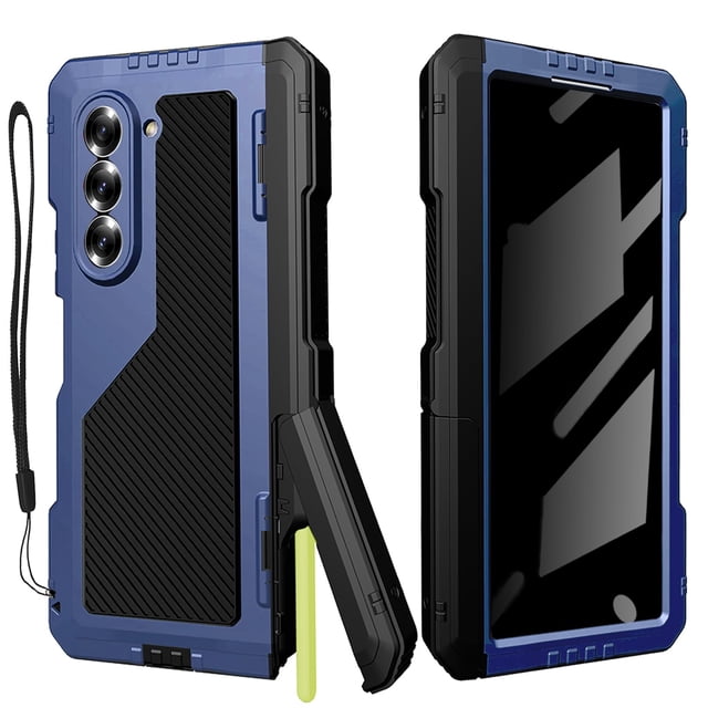 Funda resistente YQODSZ para Samsung Galaxy Z Fold 7 con soporte para S Pen