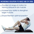 Yes4All Ab Exercise Mat with Tailbone Protecting Pad for Abs Workouts