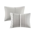 thumbnail image 4 of Cotton Bedding Set King/Cal King Cotton Printed Duvet Cover Set with Chenille,Comforter Set, 4 of 20