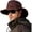 Wine Red, variant on Fisherman Hat UPF 50+ Vintage Style for Men Women, Boonie Hat Wide Brim Cowboy Bucket Hat for Safari, Beach & Hiking