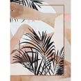 thumbnail image 3 of Urban Road 19x24 Black Modern Framed Museum Art Print Titled - Palm Breeze I Art Print, 3 of 5