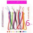 thumbnail image 1 of Cuerda de pino de 5 puntos, cordón de nailon para teléfono móvil, cuerda de color corta portátil, disco U, linterna, ventilador pequeño, cuerda antipérdida, 1 of 5