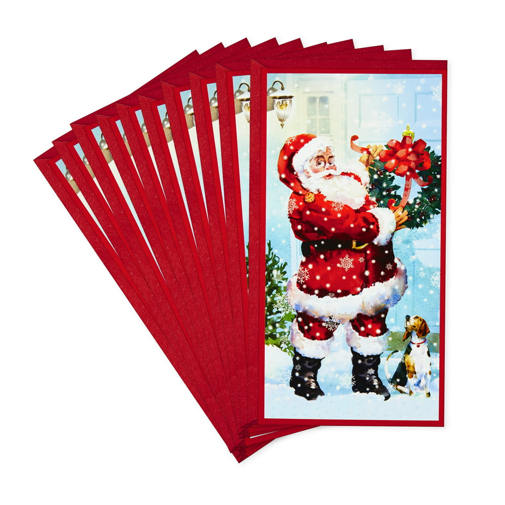 Hallmark Pack of Christmas Money or Gift Card Holders