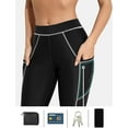 thumbnail image 5 of Sociala Women's Swim Pants With Pockets UPF 50+ Long Surfing Swim Legging, 5 of 7