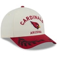 thumbnail image 3 of Men's New Era Cream/Cardinal Arizona Cardinals 2025 NFL Draft 9FORTY A-Frame M-Crown Adjustable Hat, 3 of 5