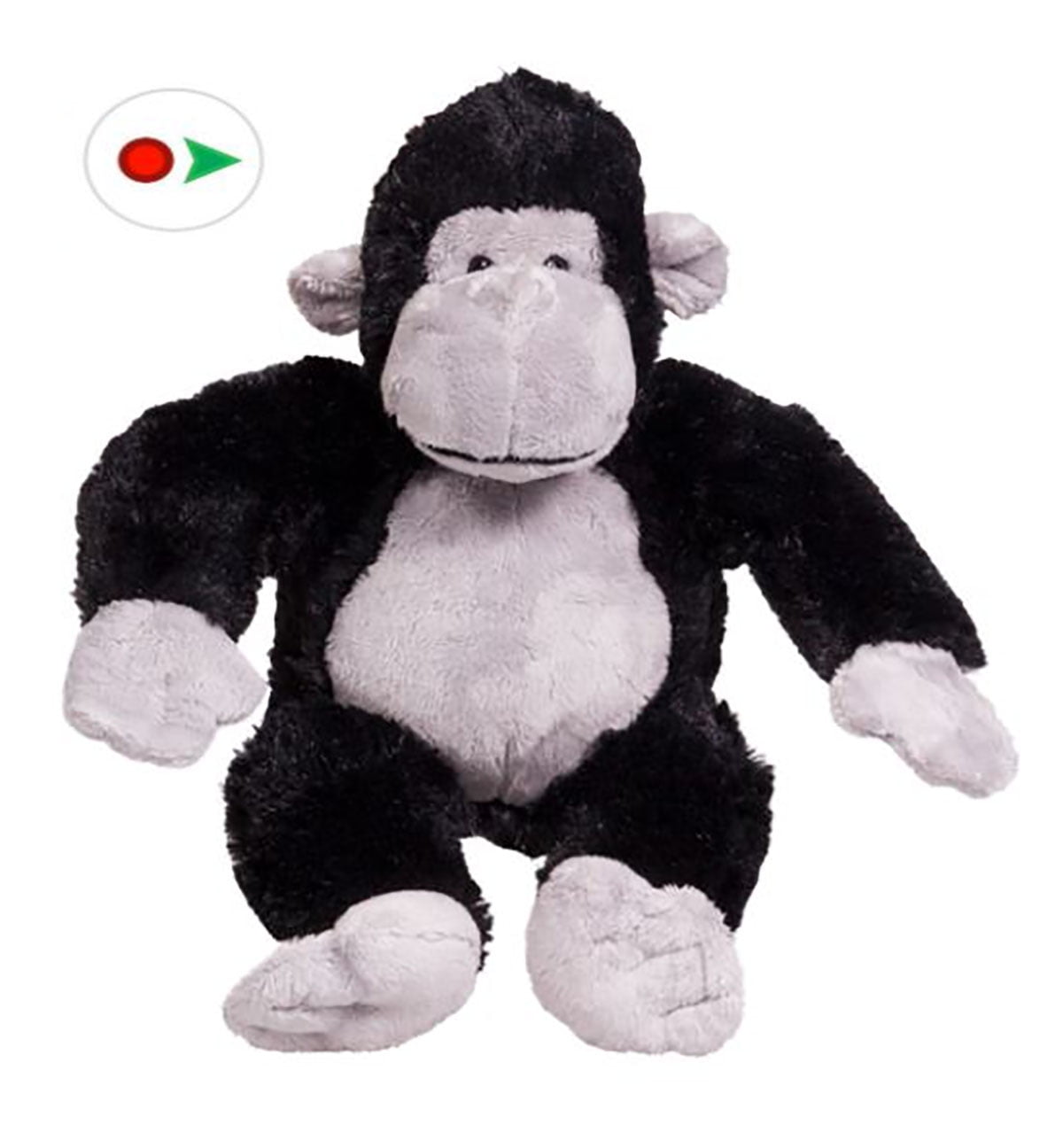silverback gorilla plush