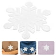 thumbnail image 6 of Masteelf 20pcs DIY Snowflake Decoration Patches for Clothes Iron On or Sew On Winter Themed Embroidered Appliques for Christmas Outfits, 6 of 8