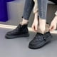 thumbnail image 5 of Zapatos de mujer moda informal, de felpa sólida, cálidos, botas de nieve, zapatillas para correr, botas vaqueras., 5 of 6