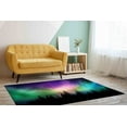 thumbnail image 3 of Outdoor Rugs, Nursery Rug, View Rugs, Canadian Forest Rug, Large Rug, Aurora Borealis Landscape Rugs, Cosmos Rug, Colorful Sky Rugs, 2.6'x9.2' - 80x280 cm, 3 of 8