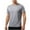Gray, variant on Men's Plus Size T Shirt Quick Dry Crewneck Short Sleeve Shirts for Men Ice Silk Loose Athletic Tee for Gym Workout Summer Casual Tops