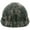 American ACU Camo, variant on MSA V-Gard Cap Style WHITE Shell Canadian Flag Hard Hats - One Touch Suspension
