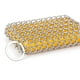 thumbnail image 5 of Limpiador Hierro Fundido Acero Inoxidable para Sartenes () Amarillo, 5 of 8