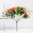 thumbnail image 6 of 2Pcs Peonies Artificial Flowers,Small Silk Flowers Fake Peonies Bouquet Rose Flower Arrangement Table Centerpiece for Wedding Party Home Decoration (Dusty Yellow), 6 of 7