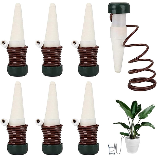 12 Piezas Dispositivo de Riego Automático Riego por Goteo Regadera Automática para Plantas Riego de Interiores para Jardín para Plantas y Flores de Interior