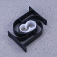 thumbnail image 1 of OULII 2Pack Curtain Rails Wall Mount Aluminium Alloy Holds Curtain Firmly for Living Room, 1 of 7
