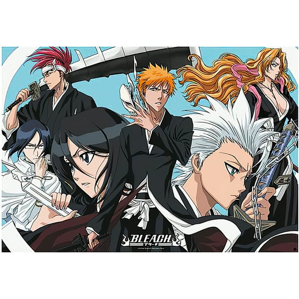 Bleach Anime Manga Poster Print Characters Size 39 X 27 Walmart Com Walmart Com