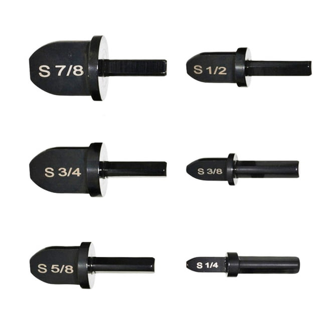 Expansor de tubería 6pcs Tubos de tubo Expansor de herramientas de utilidad Herramientas de estampación Aire acondicionado Acondicionamiento de tubos de cobre Expandir 7/8 3/4 5/8 1/2 3/8 1/4 pulgadas