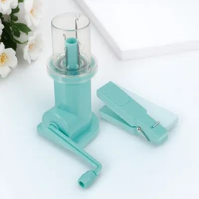 Beaupretty Simple Knitting Mill Yarn Spindle Holder Assorted Color Plastic 1 Set for Home Use