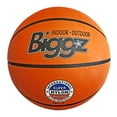 thumbnail image 2 of Biggz Mini Rubber Basketball 5in (3 Pack) with (1) Ball Hand Pump, 2 of 6
