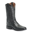 thumbnail image 2 of Justin Boots Mens Reposado Lizard Square Toe Pull On Cowboy  Mid Calf Dress, 2 of 5