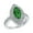 Green, variant on Jewelry Women's Marquise-Cut Green Cubic Zirconia Sterling Silver Ring