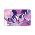 thumbnail image 2 of My Little Pony Anime Rainbow Dash Kawaii Sticker Matte Skin Film Twilight Sparkle Credit Debit Cards Protect Waterproof Stickers, 2 of 7