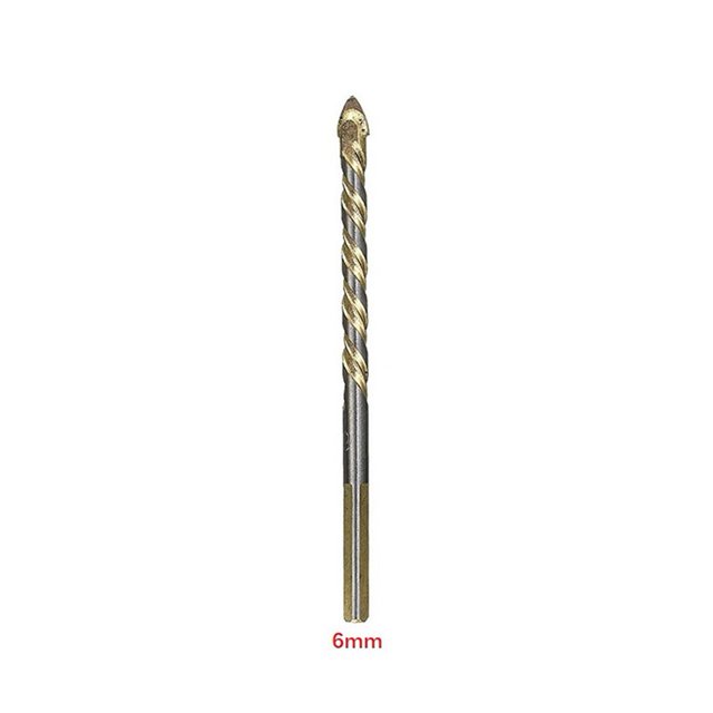 Alloy Triangle Drill Bit With Length 80 120Mm For Different Drilling Depths In For Porcelain Tile Concrete Brick Glass