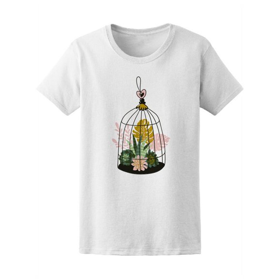 Tropical House Plants  T-Shirt Women -Image by Shutterstock, Female x-Large