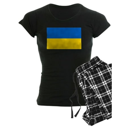 

CafePress - Flag Of Ukraine Pajamas - Women s Dark Pajamas