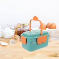 thumbnail image 3 of Bento Box Insulated Hot Lunch Container Portable Lunch Box Container Stainless Steel Insulated Lunch Box Sealed Double Layer Insulated Lunch Box, 3 of 8