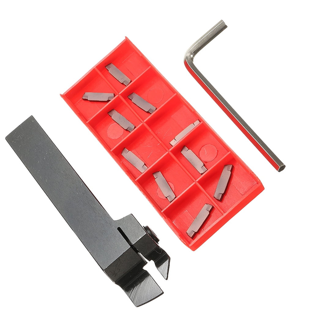 MGEHR1616-2 Parting Cut Off Lathe Turning Tool Holder 10pcs MGMN200 G Inserts MGEHR1616-2 Parting Cut Off Lathe Turning Tool Holder 10pcs MGMN200 G Inserts