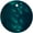 Aged Teal, variant on Meyerdirk Art Koko Baby Metal Decor, Aged Teal