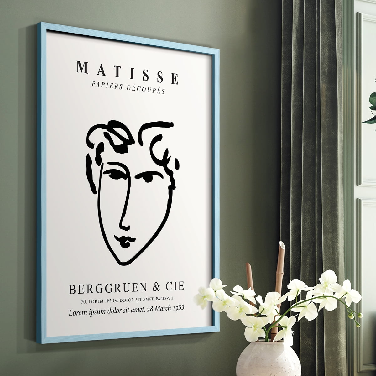 Matisse LXXVI Framed Print - Solid Wood