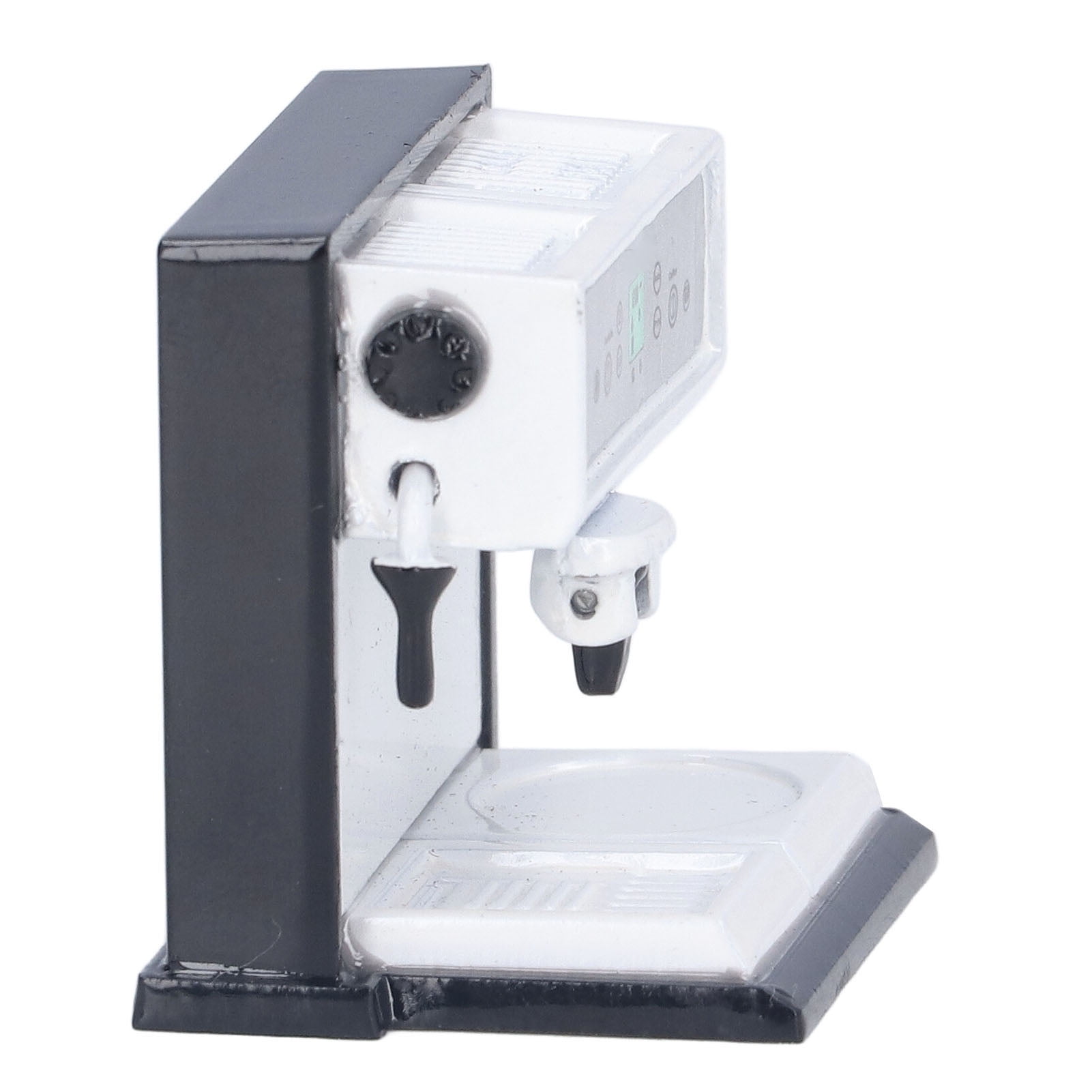 Spptty Dollhouse Coffee Maker,Coffee Maker Toys Alloy Simulation Furniture Mini Doll House