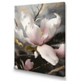 thumbnail image 2 of Designart "Pink Magnificent Magnolias I" Floral Magnolias Wall Art Living Room, 2 of 5