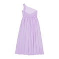 thumbnail image 5 of Alvivi Kids Girls One Shoulder Junior Bridesmaid Dress Formal Party Maxi Gown 6-16, 5 of 5