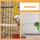 thumbnail image 2 of Percha de madera para pájaros, plataforma de juguete, palo para moler patas, accesorio para jaula de pájaros, para cacatúas, periquitos, cotorras y otras aves pequeñas, 2 of 8