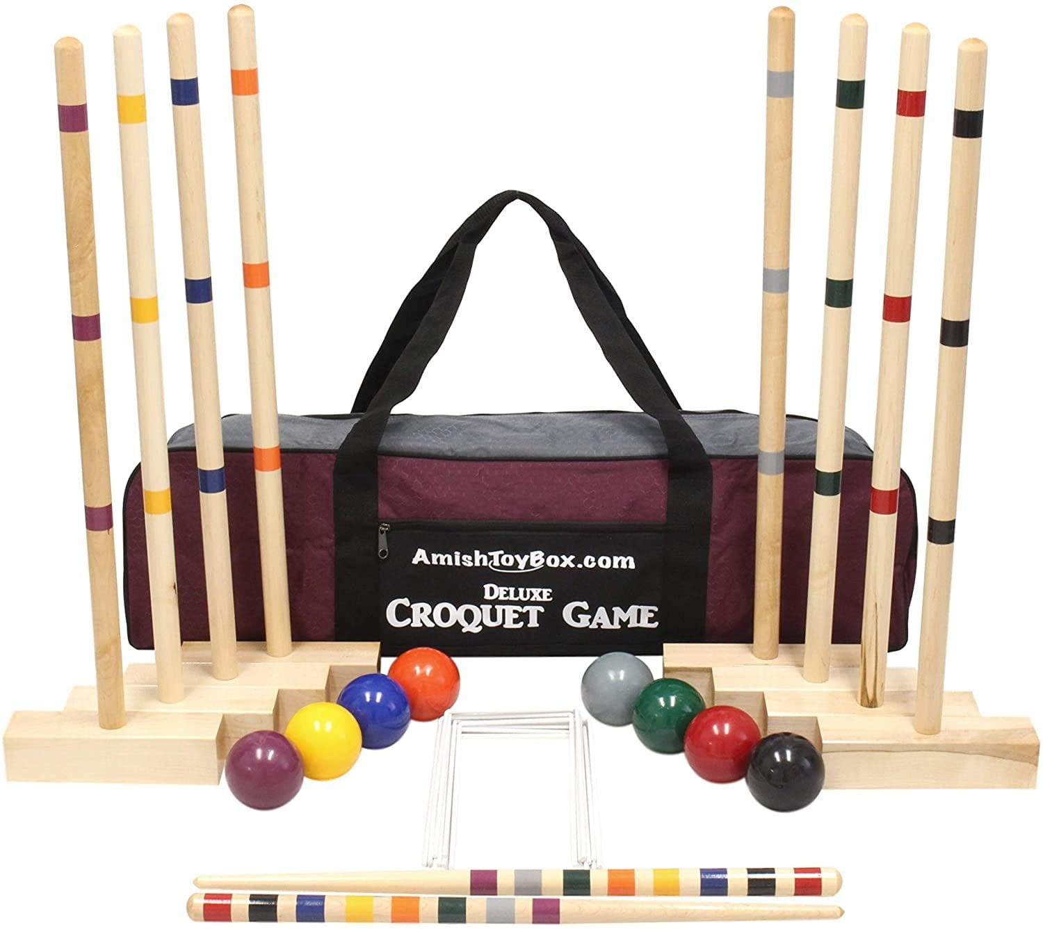 Family Traditions 8Player Croquet Set with Duffel