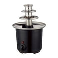 thumbnail image 2 of Mini fuente de fondue Máquina de fusión eléctrica de 3 niveles Mini olla de fondue caliente, fácil de Macarena fuente de fondue de chocolate, 2 of 8