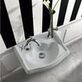 thumbnail image 2 of Ws Bath Collections Retro 1033.01R Retro 16-1/8" Specialty Ceramic Wall Mounted Bathroom, 2 of 2