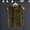 thumbnail image 2 of Vedolay Winter Coats for Kids Baby Girls Long Sleeve Hooded Coat Top 2023 Green,140, 2 of 4
