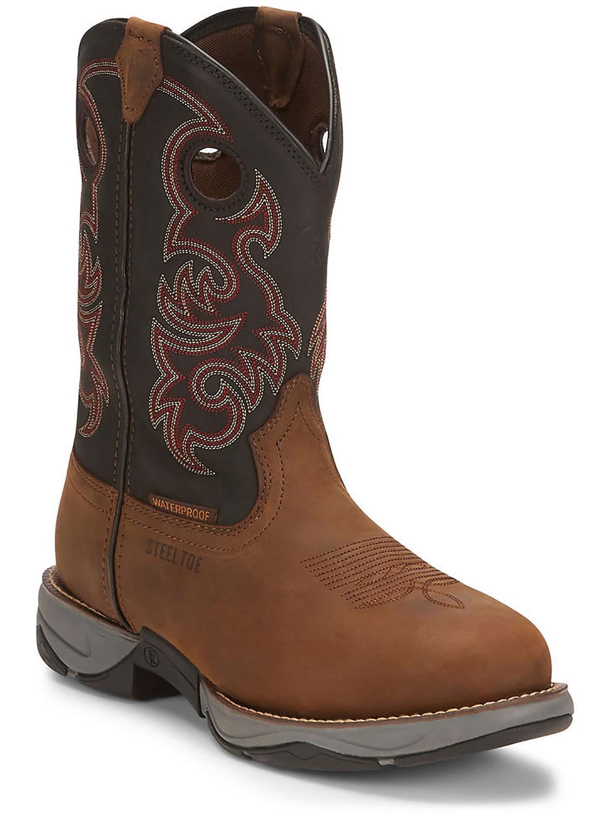 Tony Lama Waterproof Square Toe Work Boots Men’s Size 8.5 Width D Model RR3353 Tony Lama Men main image 4