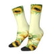 thumbnail image 1 of Fotbe Sunflowers On A Yellow Background Calcetas Largas con Estampado para Hombre y Mujer – Calcetas de Compresión Transpirables y Elásticas, Viajar y Uso Diario Talla 5-11, 1 of 6